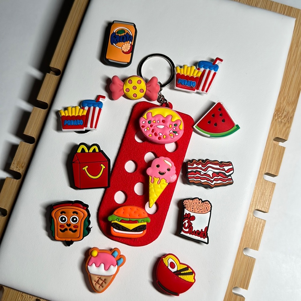 Croc Charms Treats / Snacks Selection - #124